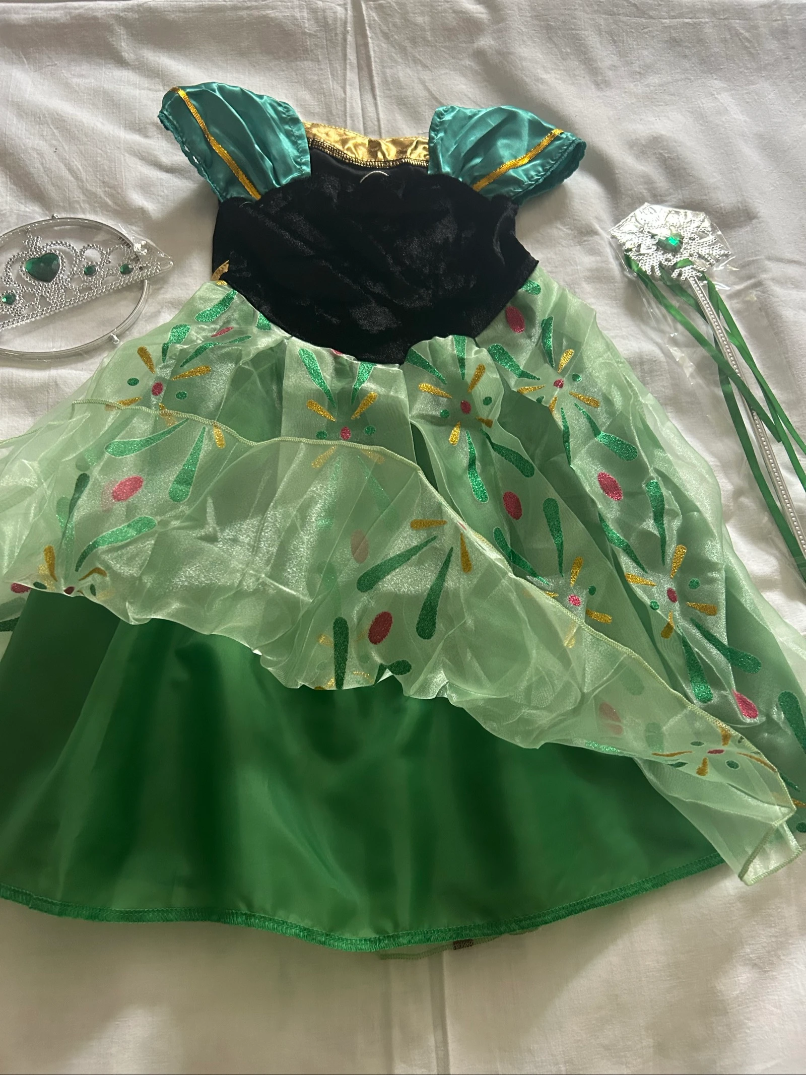 Vestido de fiesta nuevo para niñas, talla 100 – photo 4